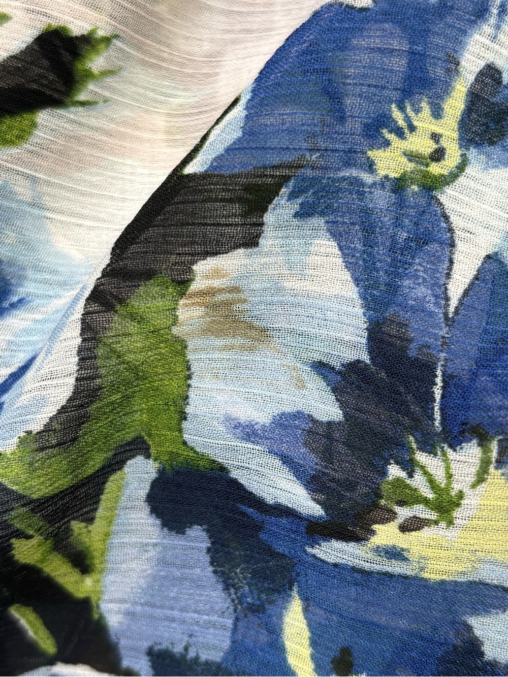 Tommy Hilfiger Women’s Size 14 Floral Print Hi-Lo Ruffle Midi Dress *Some Stains - Picture 16 of 16